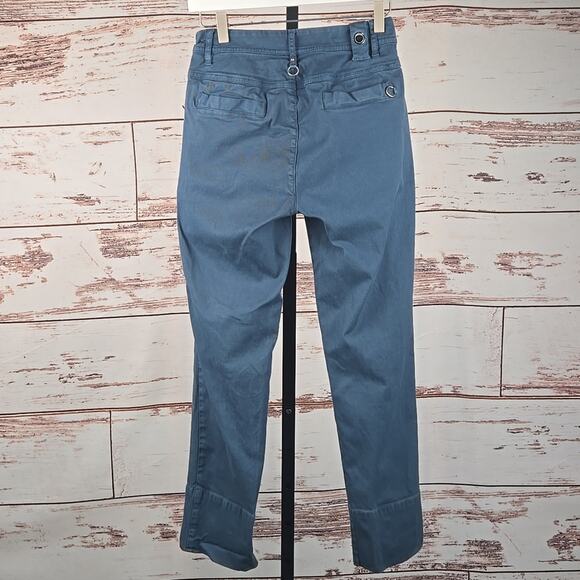 Interfashion Spa High Everyday Couture Pants Blue Size 4 - Picture 2 of 9